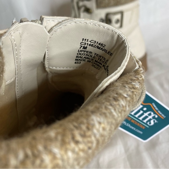 Cliffs by White Mountain Women's Marlee Lace-up Boots Size 7M - Picture 9 of 11